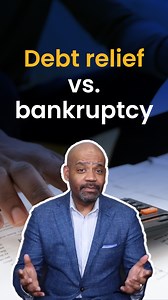 1.7K views | Deciding between debt relief vs. bankruptcy? You’ve...