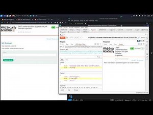05 Lab #4 JWT authentication bypass via jwk header injection