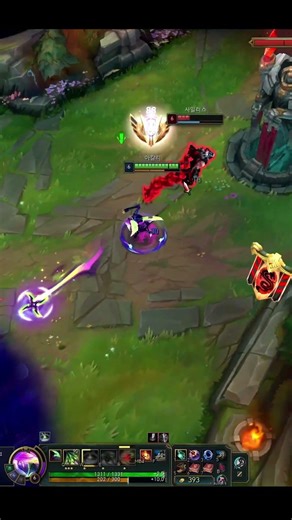Ngl, That Was Kinda Lucky 🍜🖤🥢#아칼리 #leagueoflegends #akali