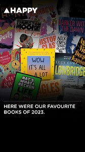 This year gave us an abundance of great reads, from the legendary stylings of Rick Rubin to the timeless legacy of Arcihe Roach. For our best picks, head to https://happymag.tv/best-new-books-2023/ What was your fave book of 2023? #BestBooks2023 #goodreads | Happy Mag