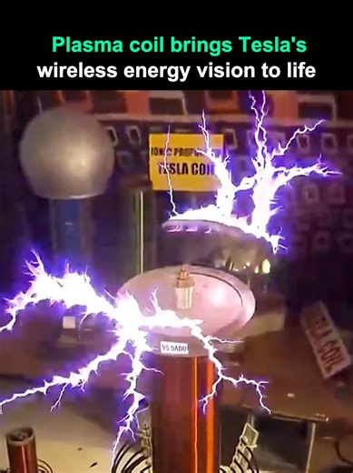 Over a century ago, Nikola Tesla pioneered high-voltage, high-frequency AC electricity with a radical vision: wireless power that could light entire cities without a single cable. This plasma coil brings that 1891 dream into the present. It generates a high-voltage flame that moves and spins autonomously, guided by invisible electromagnetic forces. Through precise engineering, electricity becomes plasma, physics becomes motion, and Tesla's imagined future takes visible form, energy that dances a
