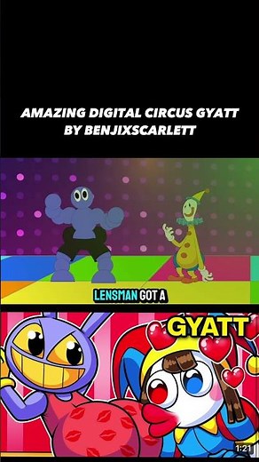 Amazing Digital Circus Gyatt Song Animated Music Video 🎶