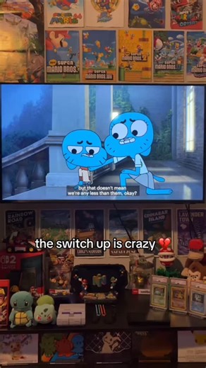 GumballFyp | Gumball Content on Instagram: "The Amazing World of Gumball is a unique animated television series created by Ben Bocquelet and produced by Cartoon Network. Premiering in 2011, the show quickly became a fan favorite due to its quirky humor, vibrant animation, and clever storytelling. Set in the fictional city of Elmore, the series revolves around the daily misadventures of Gumball Watterson, a blue cat, and his adopted brother Darwin, a talking goldfish with legs. #TheAmazingWorldOf