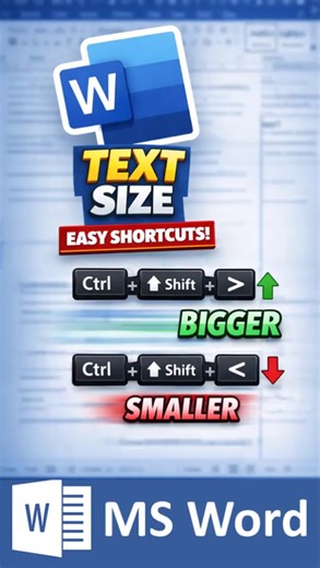 Resize Text in Microsoft Word in Seconds