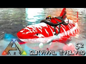 ARK: SURVIVAL EVOLVED - ALPHA MEGALODON GIANT SHARK TAMING E52 !!! ( ARK EXTINCTION CORE MODDED )