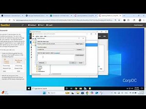 4 4 14 Create Global Groups TestOut Lab