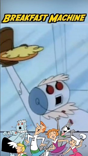 Jetsons Technology: Breakfast Machine #hannabarberacartoons #thejetsons #scifi