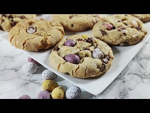 How to Make Mini Egg Cookies | Easy Cadbury Mini Egg Cookie Recipe | Step by Step Baking