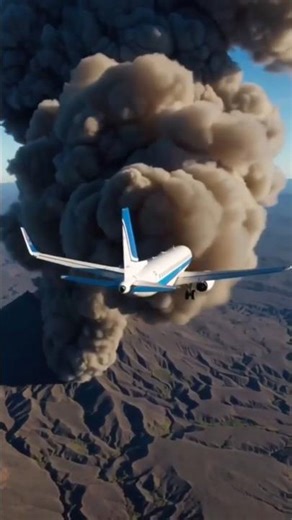 volcano blast ✈️ incident of 1982🌋☠️#viral #shortsfeed #facts
