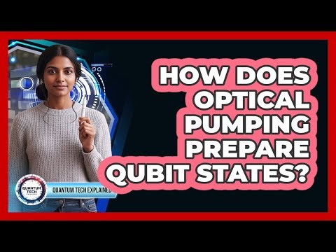 How Does Optical Pumping Prepare Qubit States?