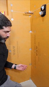 8.2K views · 59 reactions | Shower backer board tips over concrete…the first row of screws/washers has to go through concrete in this shower. I’m using Tapcons instead of the normal Schluter screws. I dimple the Tapcon/washer so that it can be waterproofed. But frequently this first row is covered by the shower tray. For more detailed tips and videos visit me at homerepairtutor.com #bathroomremodel #showerremodel #homerenovation #homerepairtutor | Home Repair Tutor | Facebook