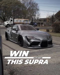 2020 Widebody Supra and DOUBLE ENTRIES!! You could WIN this Supra if you go to 80eighty.com to get Entered! | TheStradman