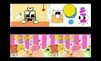 Mix of 4 videos from youtube : up to faster  Astrid Rahayu screeaming