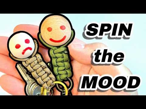 Mood-Changing Bead! Spinning Paracord Keychain Tutorial | CbyS ORIGINAL