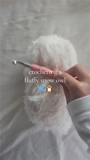 FREE snow owl pattern by beccis_plushies on insta! #crochet #plush #owl #handmade #crochetpattern