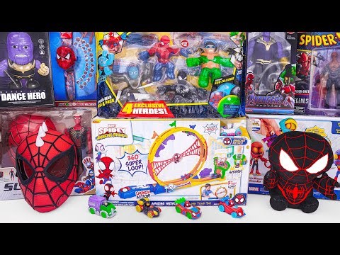 Marvel Spiderman Toys Unboxing Review | Spider Man Shield | Spidey & His Amazing Friends Webquarters