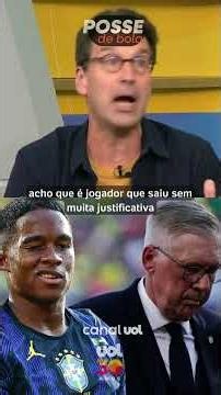 Endrick not playing in Brazil vs. Morocco was an abomination! Arnaldo slams Ancelotti