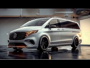 新登場!! 2025年型メルセデス・ベンツ Vクラス発表 - MPVの高級感と快適性を再定義