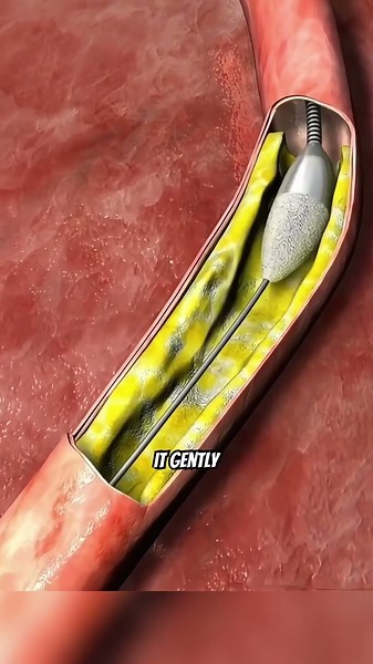 Rotational Atherectomy Procedure Visualized (3D Animation) #epic #anatomy #epicmusicword #doctor