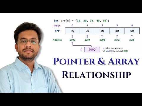 Pointers and Arrays Relationship | How Arrays Work Internally | DSA 10
