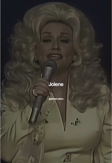 Dolly Parton Jolene Retro Lyrics Translation
