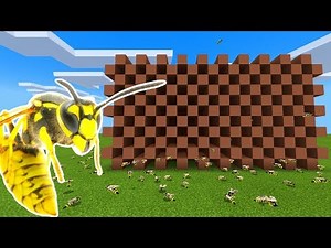 MCPE: How To Make a Wasp Farm