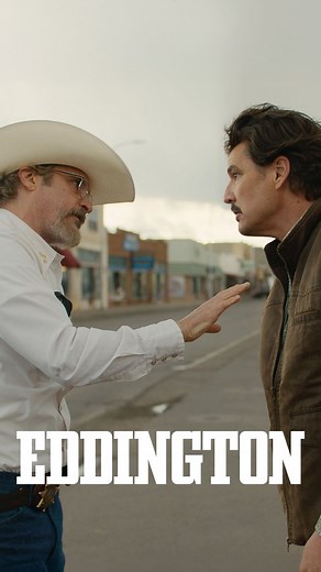 Welcome to EDDINGTON. Watch the official trailer for Ari Aster’s explosively modern western starring Joaquin Phoenix, Pedro Pascal, Luke Grimes, Deirdre O’Connell, Micheal Ward, Austin Butler, and Emma Stone. Only in theaters July 18. | A24