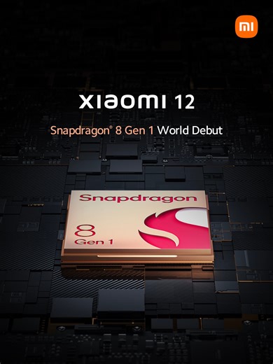 Xiaomi 12 confirmed to be the first phone powered by Snapdragon 8 Gen 1 chipset - Gizmochina