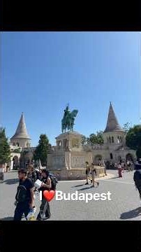 Fisherman’s Bastion .Budapest.Hungary.Europe