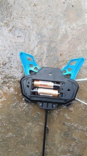 RC car remote battery open