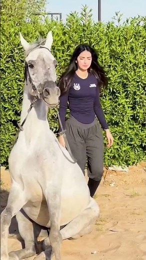 Amazing Girl on Horse — Pro Stunt, Fully Staged #horse