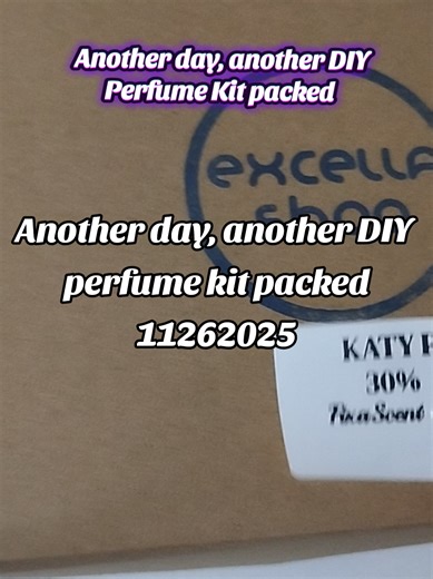 Every order packed = another creator ready to mix their own scent with ExcellaClean DIY perfume kit 🌺 Eco designed, long lasting, and made with love. #diyperfume #fromDIYtoSignature #packorderswithme #excellaclean