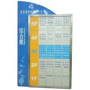 [Hot Item] Train Station Subway Underground Airport Interior Guide Aluminum Directory Signage