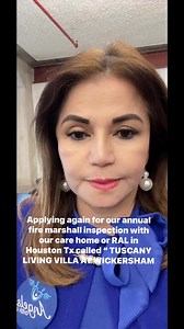 Ishare: If your RAL or Residential Assisted Living in Houston or Harris County , you must have an annual fire Marshall inspection. That’s what I’m doing now for our RAL called TUSCANY Living Villa at Wickersham . | Lani Cabral Pasao