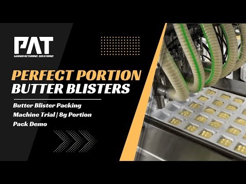 Butter Blister Packing Machine Trial | 8g Portion Pack Demo (PAT-BP-250)