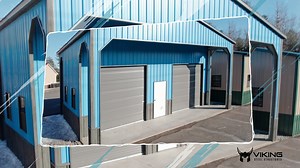 This 𝟑𝟎𝐱𝟐𝟒𝐱𝟏𝟒 𝐦𝐞𝐭𝐚𝐥 𝐛𝐮𝐢𝐥𝐝𝐢𝐧𝐠 with a sleek wainscot trim is more than just a structure; it's a statement. Whether you're using it for storage, work, or to build your dream garage, this exceptional building has you covered. 𝐒𝐭𝐚𝐫𝐭𝐢𝐧𝐠 𝐚𝐭 $28,936* 𝐂𝐚𝐥𝐥 𝐮𝐬 𝐚𝐭 877-219-9946 𝐂𝐡𝐞𝐜𝐤 𝐢𝐭 𝐨𝐮𝐭 𝐡𝐞𝐫𝐞: https://bit.ly/3EkwZwd ✅ Rugged durability ✅ Two-tone wainscot finish ✅ Fully customizable ✅ Financing & RTO available Style meets steel. Ready when you are. #Me