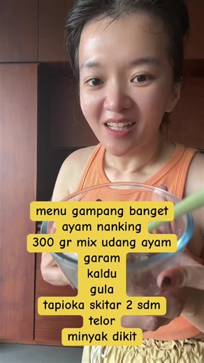 Resep Ayam Nanking Sedap dan Gampang