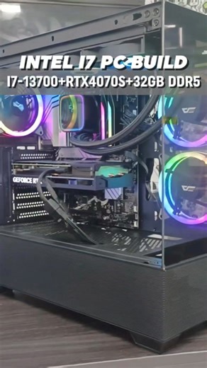 Intel Core I7-14700 with RTX 4070 SUPER Desktop Build at EasyPC Marikina #gaming #easypc #reels #pcgaming #budget #intel #pcbuild #Pc | EASY PC