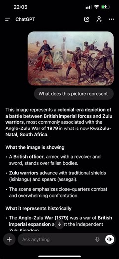 My loves trust these AI at your own peril 🙏🏾 bodali we have a long way to go we have archived history which we should ask for because in the African calendar we have so much to uncover about our history. Ngiyanithanda