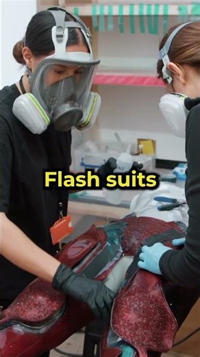 The Flash Movie Suit Was Practically Made!!