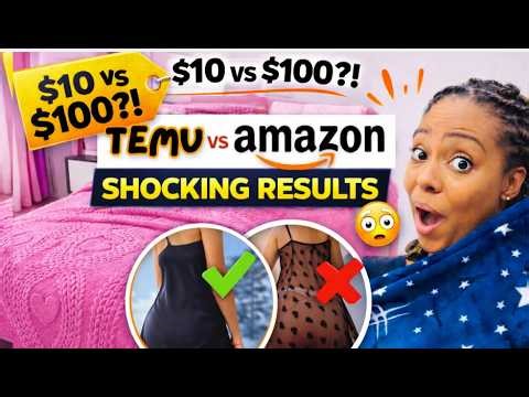 $10 TEMU vs $100 Amazon — The Winner Shocked Me