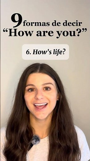 ¿Has oído alguna de estas formas de decir "How are you?" #aprendeinglés #inglésconversacional