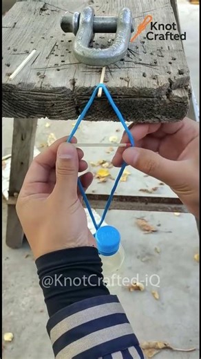 Quick DIY rope knots #diyknots #knotskill