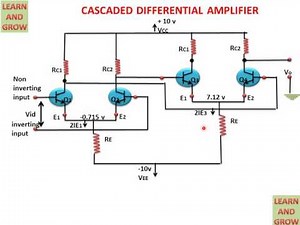 Cascade Differential Amplifier(हिन्दी )