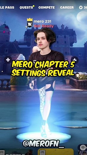 BEST CHAPTER 5 CONTROLLER SETTINGS 🏆 #merofn #fortnite #chapter5fortnite #fortnitetips #fortnitetipsandtricks #fortnitecontrollersettings