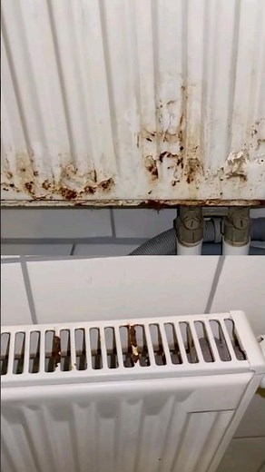 DIY, Paint rusty heater radiator #shorts #diy #painting