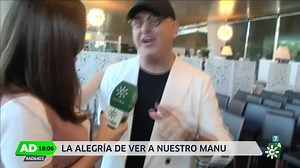1M views · 40K reactions | Hoy hemos tenido la suerte de encontrarnos a Manu Sánchez durante la presentación de la programación de verano de CanalSur Radio y Televisión 珞 De parte de toda la familia de AD te mandamos mucha fuerza  #TuVeranoEnCanalSur | Andalucía Directo | Facebook