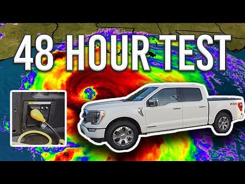 48 Hours of NONSTOP Power with Ford F-150 Pro Power Onboard Generator!