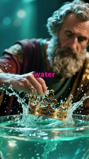Archimedes’ “Eureka!” — The Gold Crown Test Explained