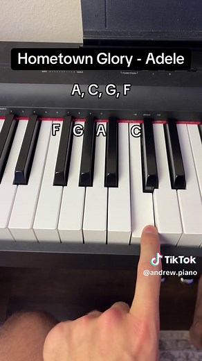 Hometown Glory Piano Tutorial: Easy Steps to Play